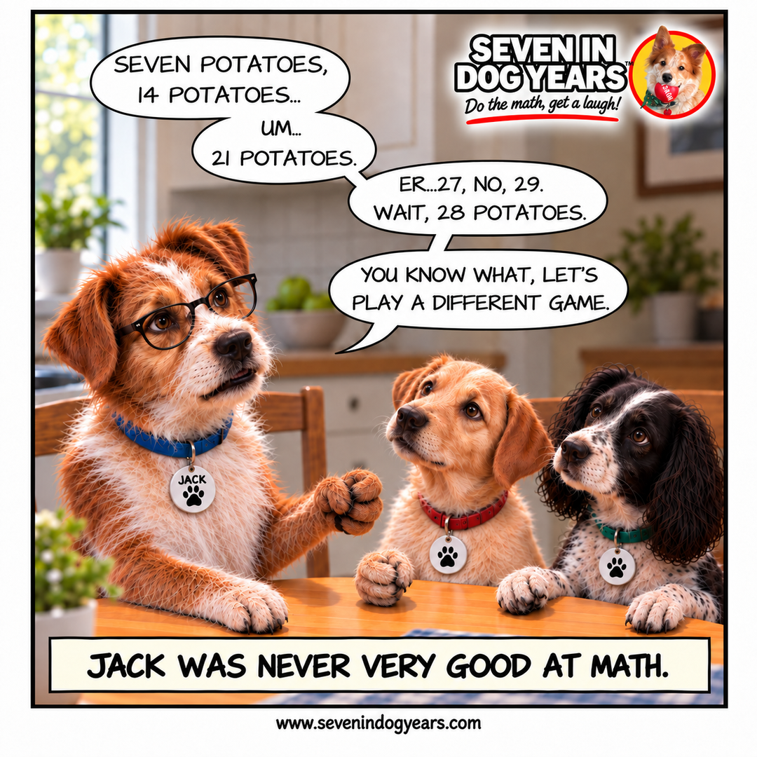 "One Potato, Two Potato" Photorealistic Digital Greeting Card