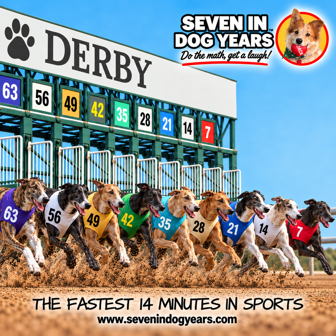 "Fastest 14 Minutes" Photorealistic Digital Greeting Card