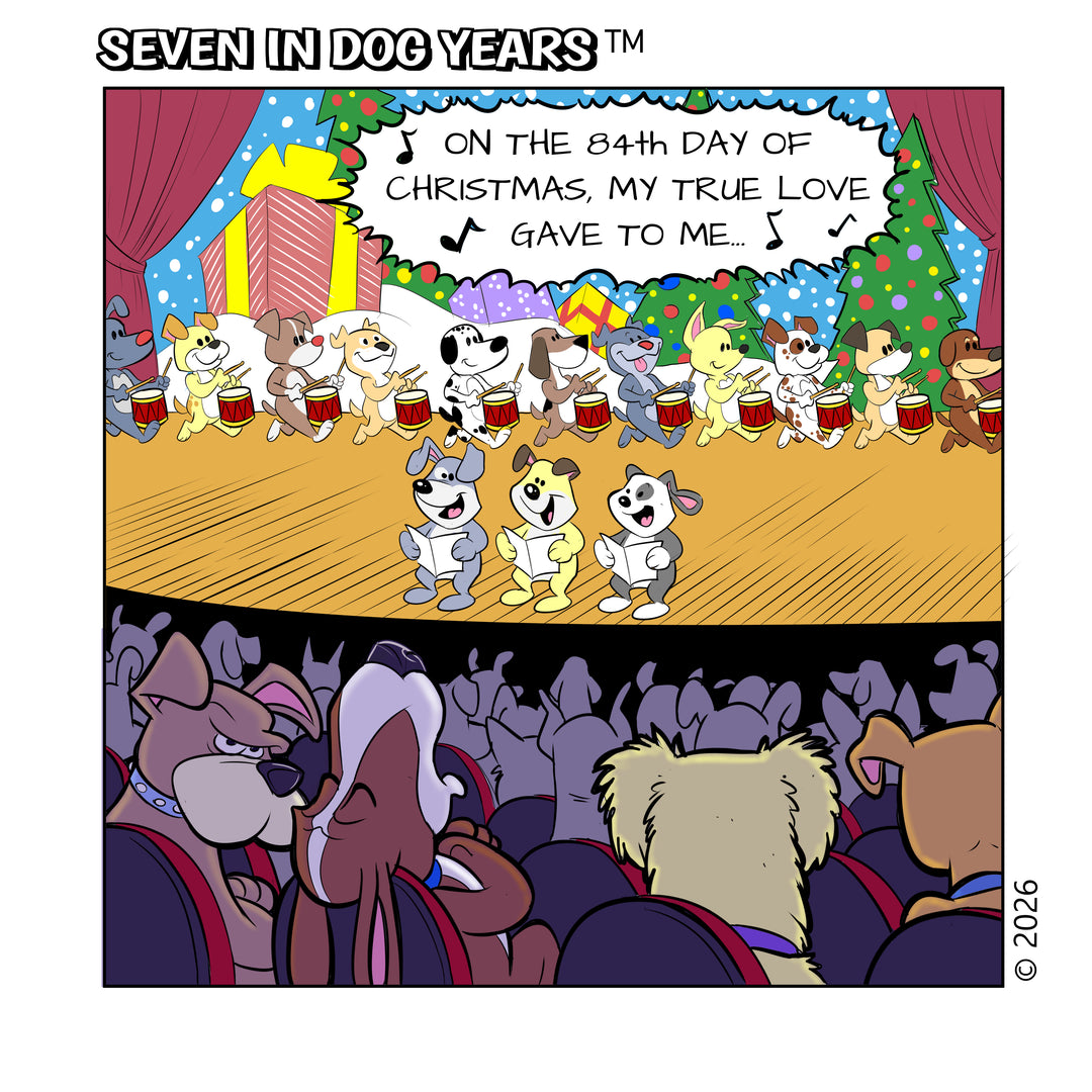 84 Days of Christmas Digital Greeting Card