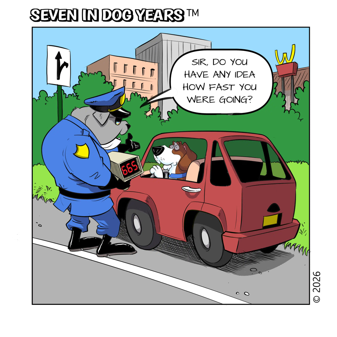 Speeding Ticket Digital Greeting Card