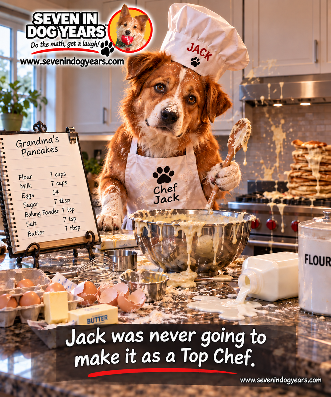 "Top Chef" Photorealistic Digital Greeting Card